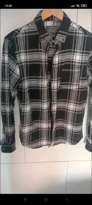 Camisa de cuadros nueva