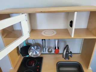 Cocina de madera Ikea