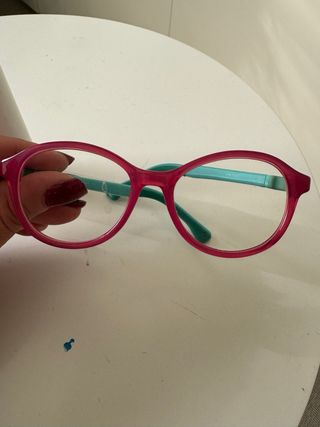 Occhiali per bambini Nano rosa e turchese