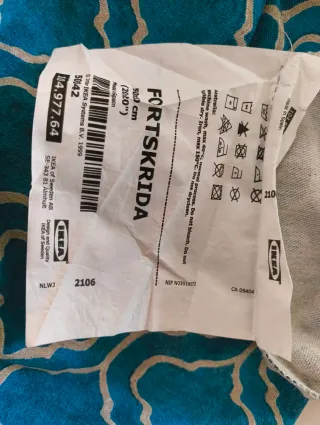 Coppia copricuscini fantasia geometrica blu