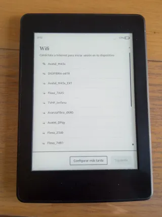 Ebook Kindle Táctil con Luz