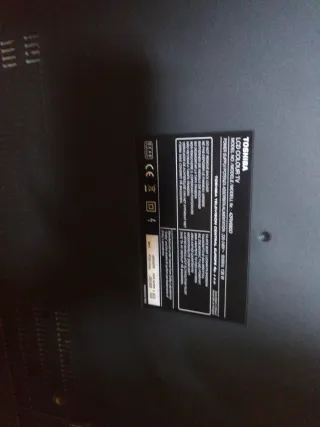 Televisor Toshiba Regza Negro