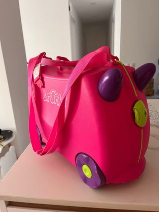 Maleta Trunki Infantil Rosa y Morada