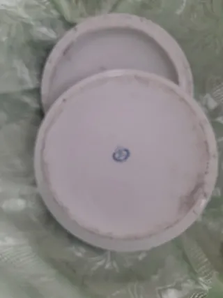 Portagioie in ceramica decorato