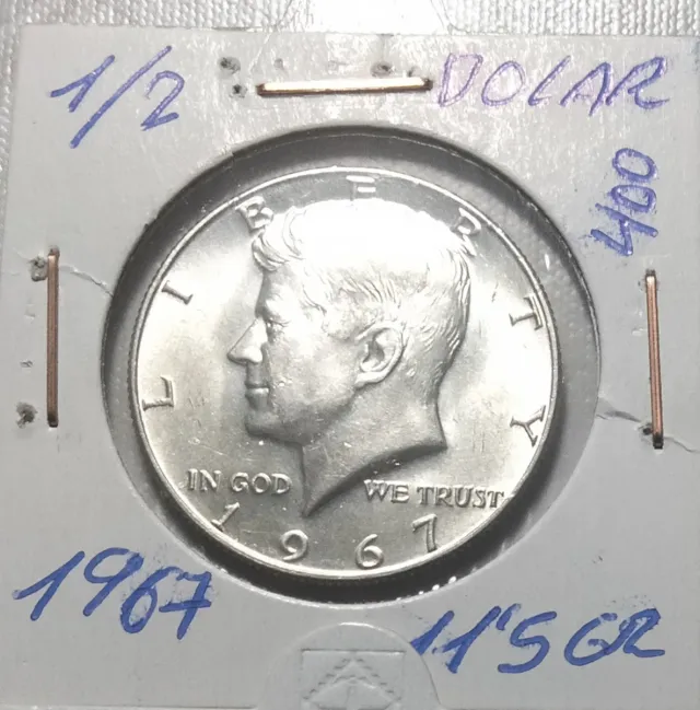 Moneta 1/2 Dollaro Kennedy 1967