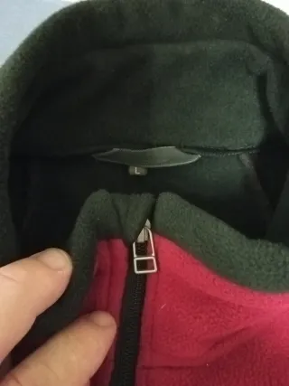 Forro Polar Mujer L Trangoworld Rojo/Negro