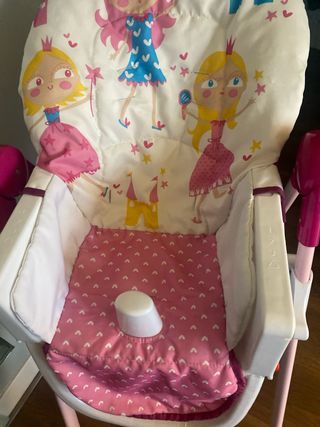Trona Piku para bebé con diseño de princesas