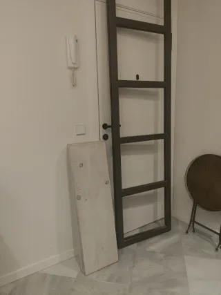 Estantería Artesanal Hierro y Madera