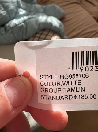 Bolso Guess Blanco y Dorado