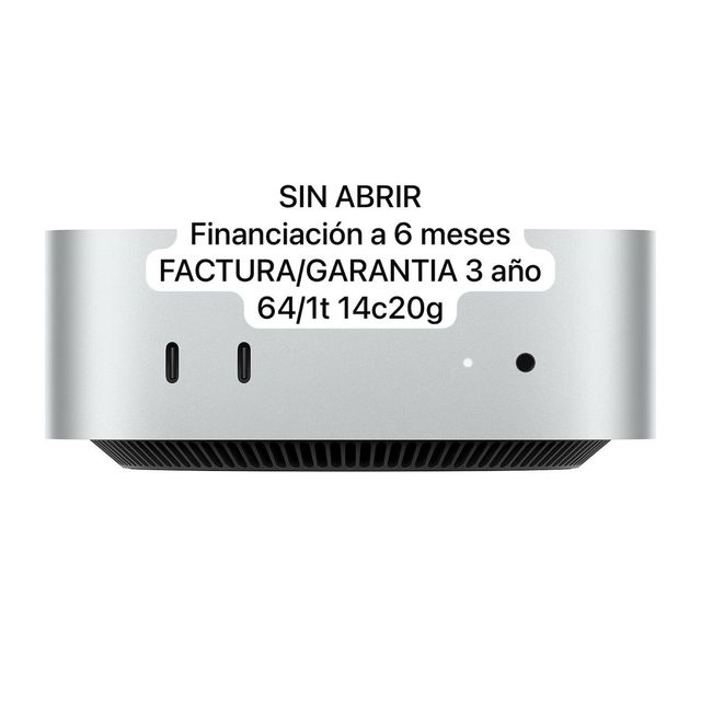 Mac mini M4 Pro 64GB 1TB 14cpu 20gpu PRECINTADO