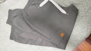 Pantalón chándal chico gris