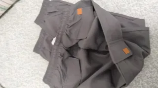 Pantalón chándal chico gris