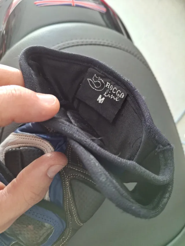 Guanti da Moto Roccaforte Blu e Neri