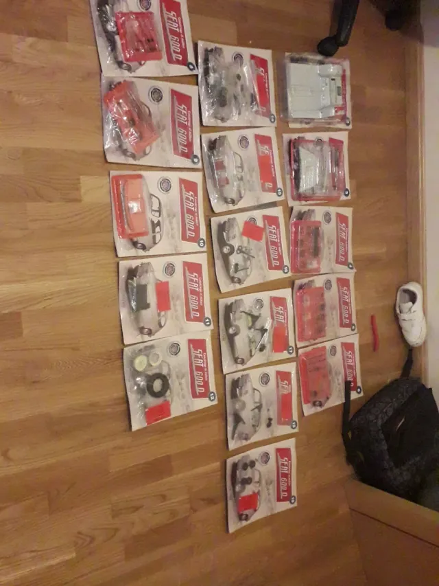 Piezas Seat 600 D Colección Salvat