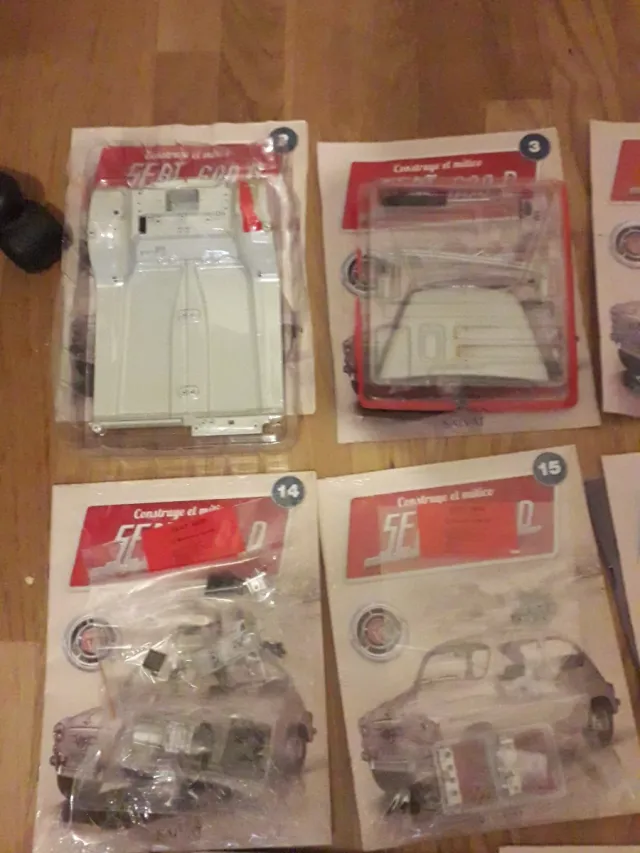 Piezas Seat 600 D Colección Salvat