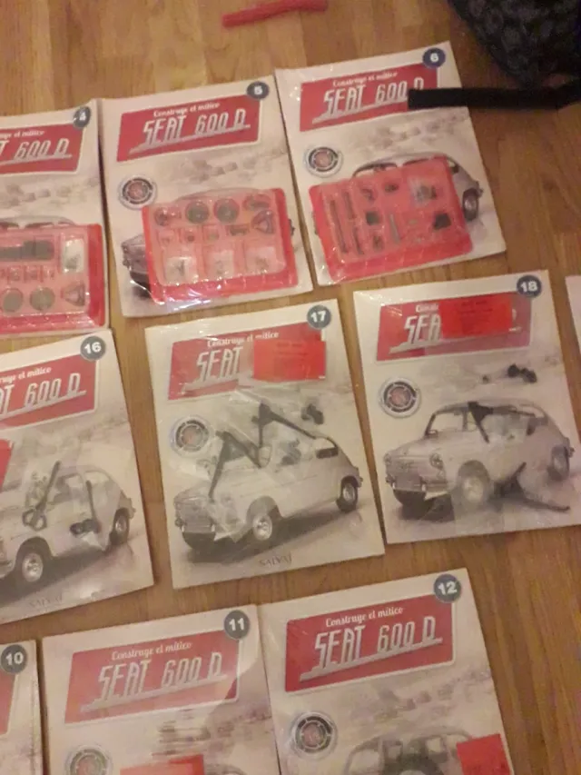 Piezas Seat 600 D Colección Salvat