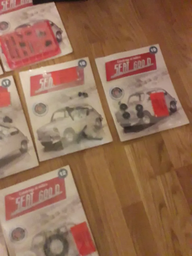 Piezas Seat 600 D Colección Salvat