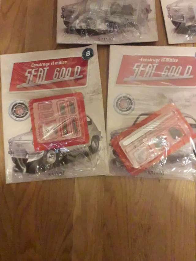 Piezas Seat 600 D Colección Salvat