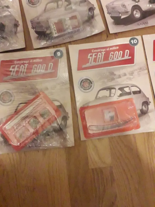 Piezas Seat 600 D Colección Salvat