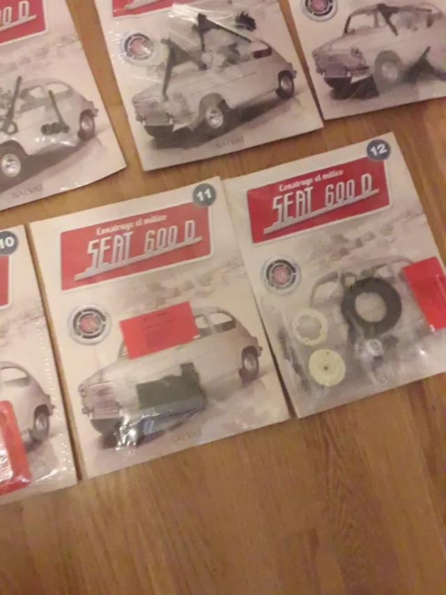 Piezas Seat 600 D Colección Salvat