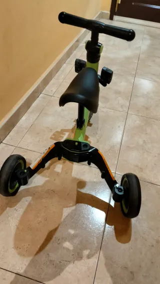 Triciclo 2 en 1 convertible