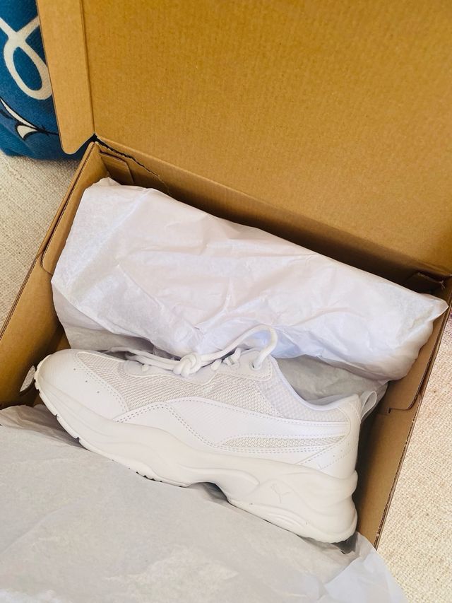 Zapatillas Puma Cilia Blancas Talla 40