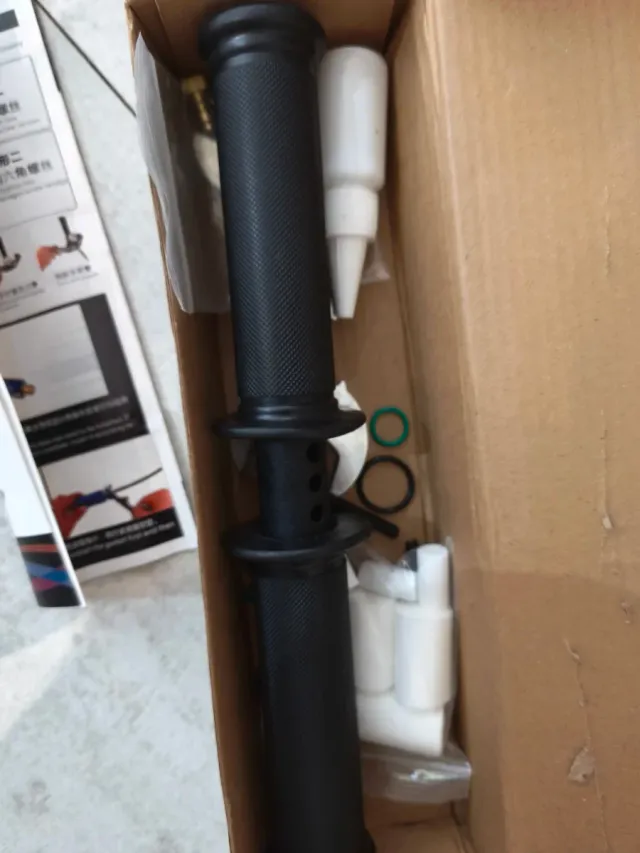 Bomba de buceo con manómetro