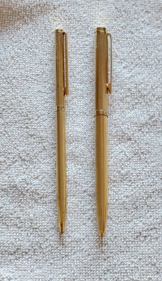 Penne vintage millerighe Columbus e Maxim