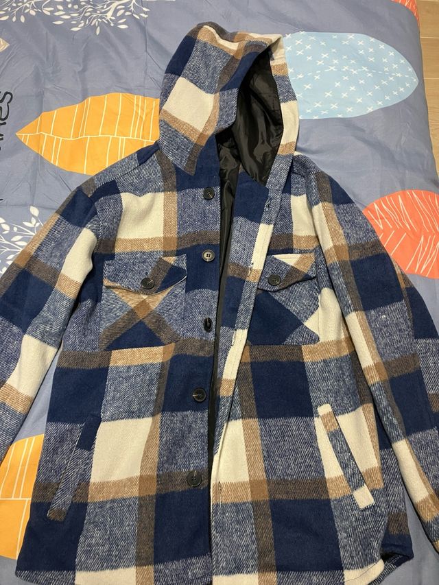 Sobrecamisa de invierno a cuadros