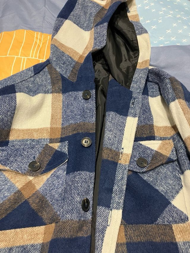 Sobrecamisa de invierno a cuadros
