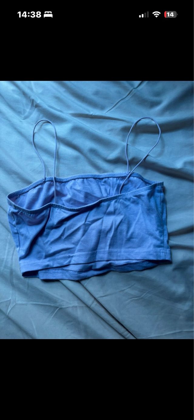 Top tirantes SHEIN morado Talla XS