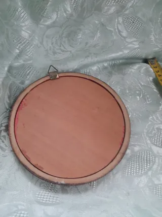 Cornice rotonda dipinta a mano