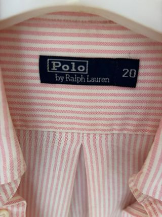 Camisa Polo Ralph Lauren Talla 20