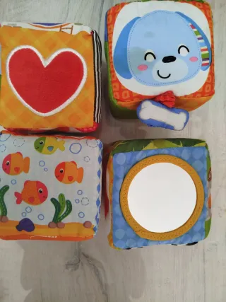 Lote Juguetes Bebé: Bloques, Forma y Más