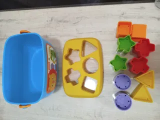 Lote Juguetes Bebé: Bloques, Forma y Más