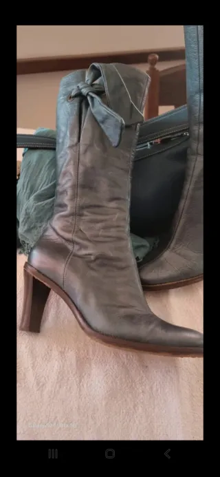 Stivali Coccinelle Tg 40 Blu/Teal