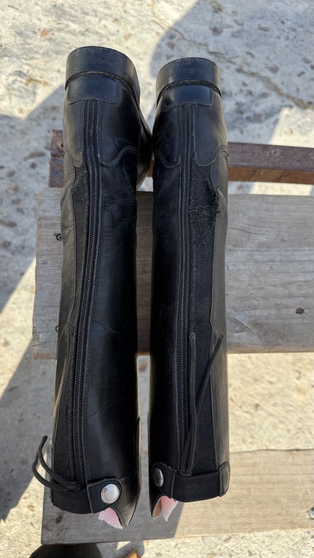 Stivali da equitazione HKM in pelle Taglia 36