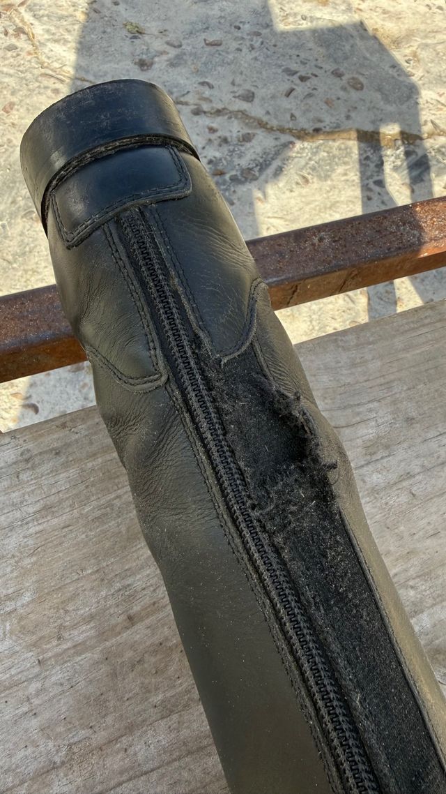 Stivali da equitazione HKM in pelle Taglia 36