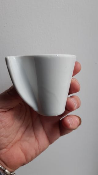 Set caffè a cuore in ceramica