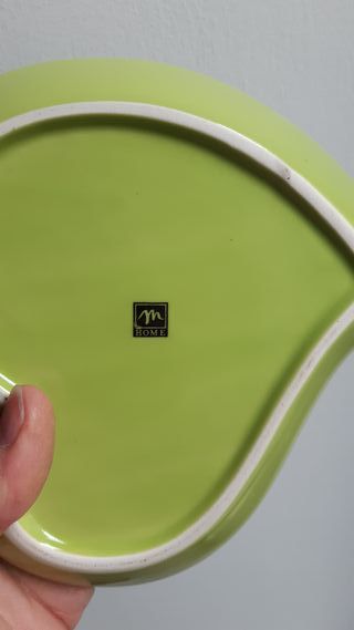 Set caffè a cuore in ceramica