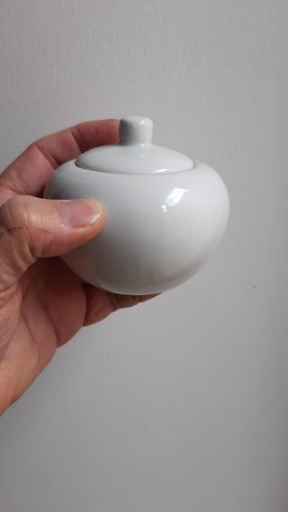 Set caffè a cuore in ceramica