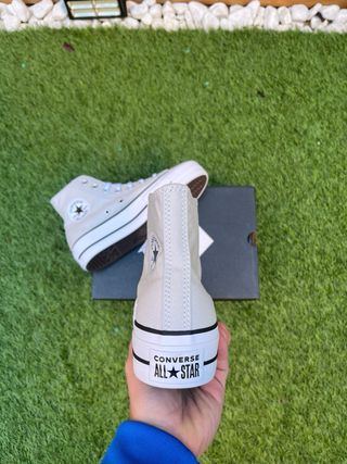 Converse Plataforma All Star Beige