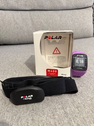 Reloj Polar M400 GPS + Banda pectoral