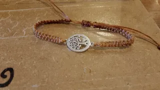 Pulsera Macramé Árbol de la Vida