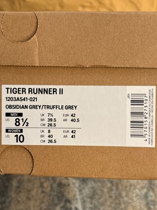 Asics Tiger Runner II Gris T42