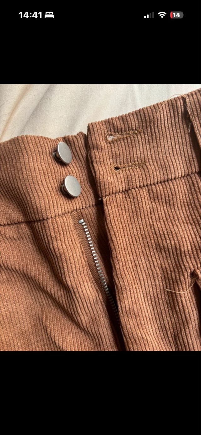 Pantalón Marrón Pana