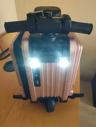 Maleta Patinete Eléctrico Rosa