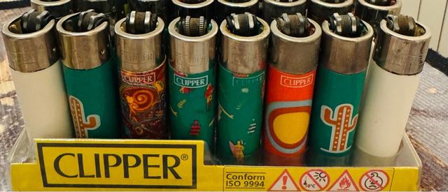 Lote 96 Acenderdores Clipper Mini