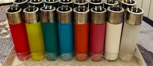 Lote 96 Acenderdores Clipper Mini