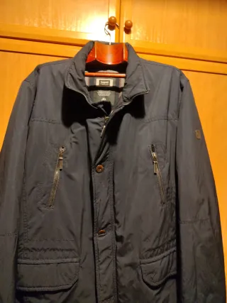 Parka Bugatti Negra Talla L